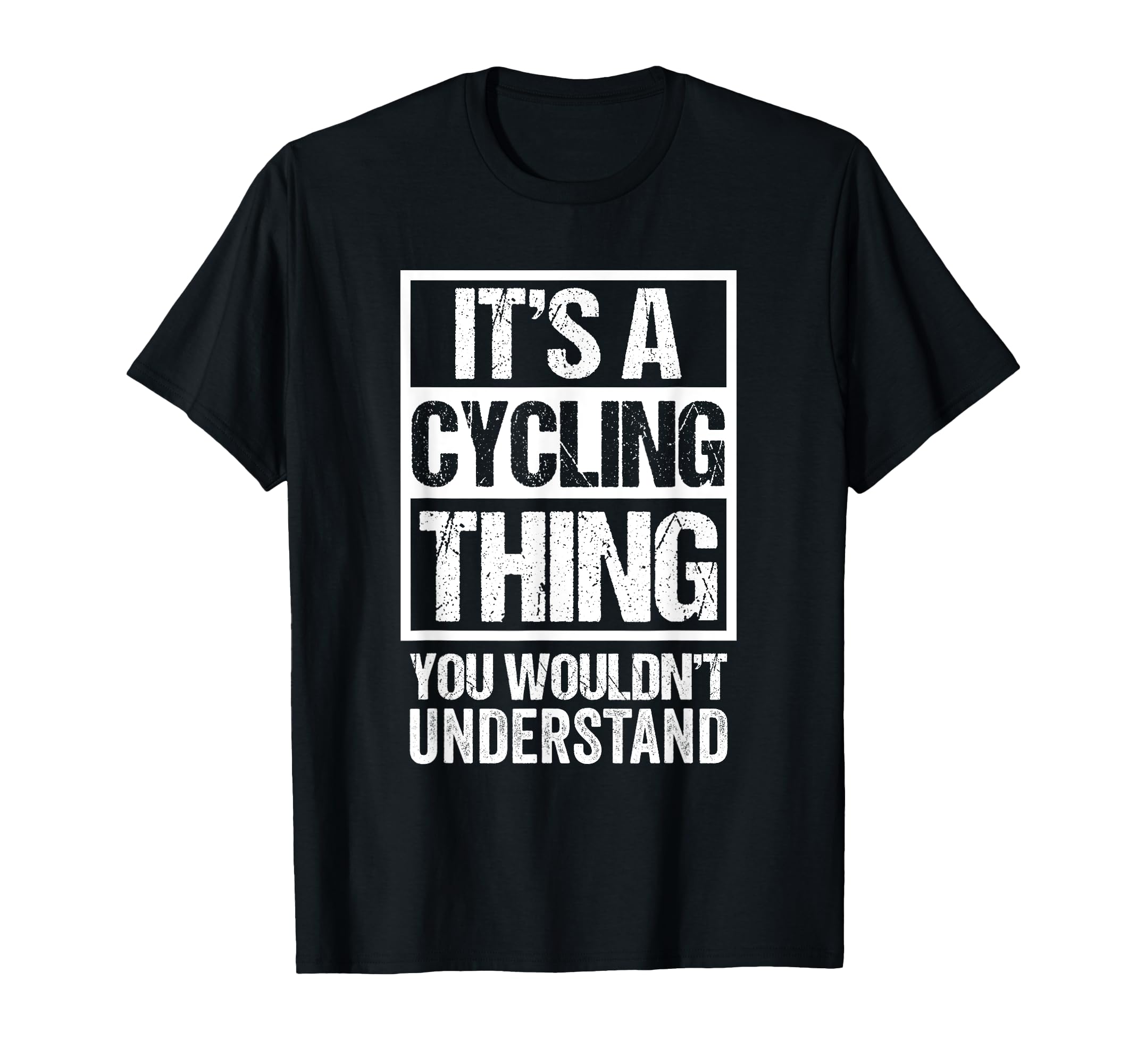 Funny Cycling Quote Bicycle Bike Saying "A Cycling Thing" T-Shirt
