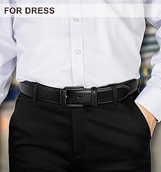 KEMISANT Men Belt-Genuine Leather Belt for Men