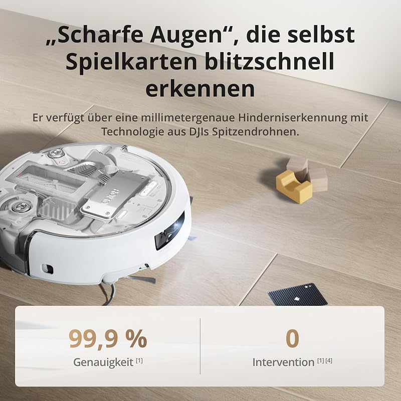 ROMO A Saugroboter mit Wischpads