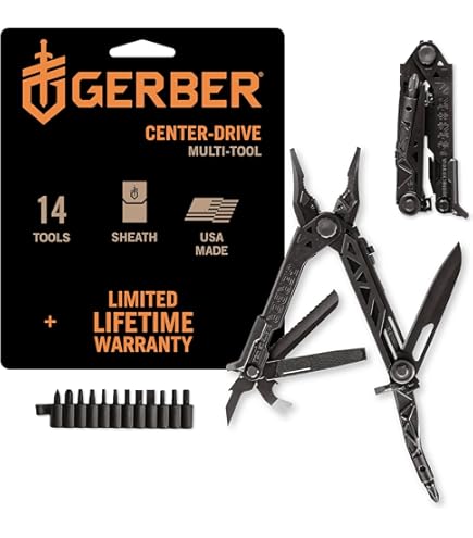 Amazon.com: Gerber Gear Center Drive Rescue - Multitool Knife with