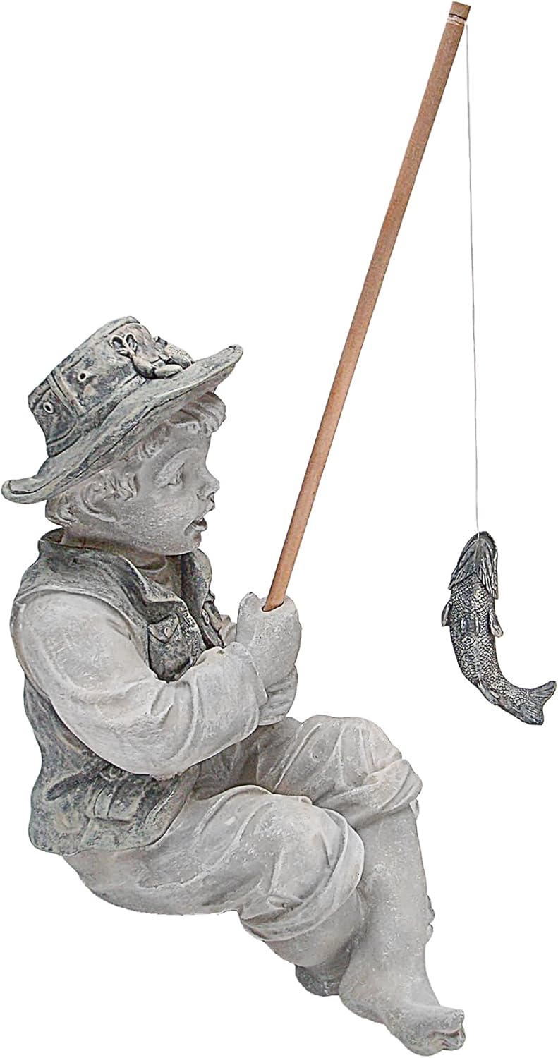 Decorazione da giardino con scheletro di pesca - nextdealshop