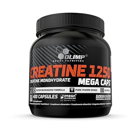 Olimp Creatine 1250 Mega Caps, 400 Kapseln