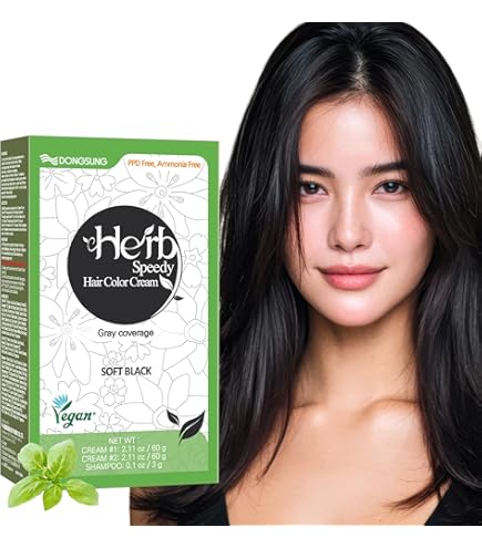 Amazon.com: Dongsung Herb Speedy Color Cream Deep Brown – Korean