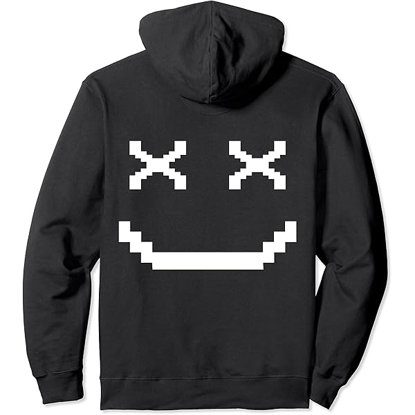 Amazon.com: X Eyed Smile Face | X Eyes Zip Hoodie : Clothing