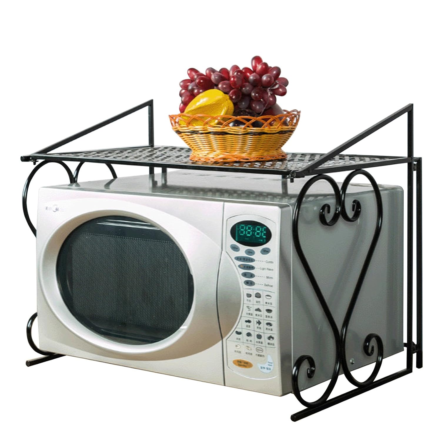 AcornFort® H1131 MultiFunction 2 Layers Double Deck Black Metal