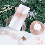 Tenn Well Rose Pink Ribbon 40mm x 50 Yards Double Sided Chiffon view 5