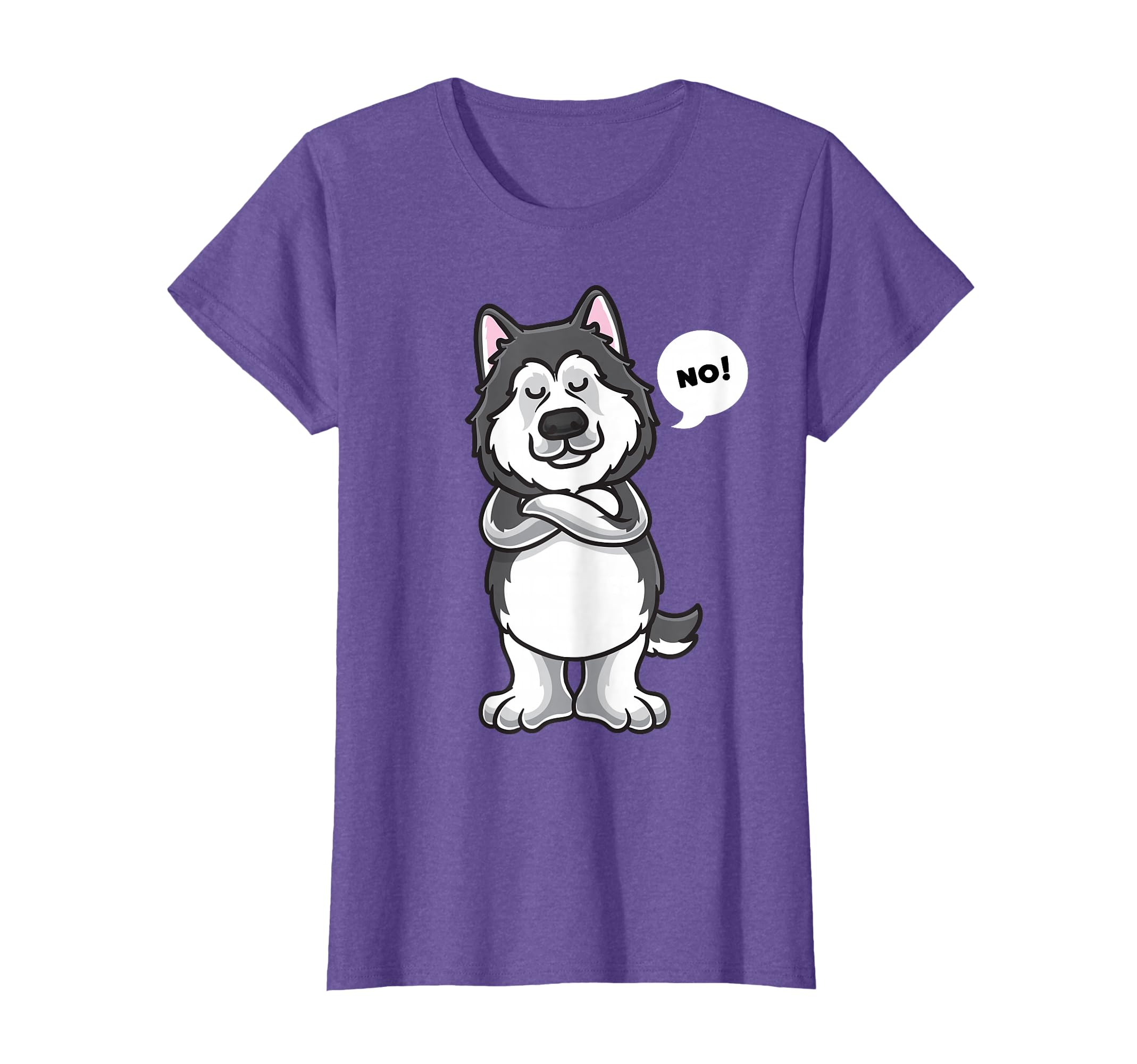 Alaskan Malamute funny Stubborn Dog T-Shirt