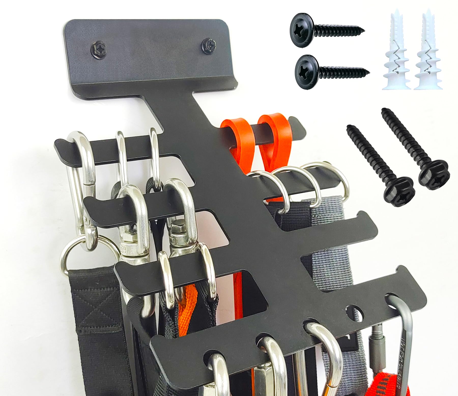 TAFEIDA Gym Storage Resistance Band Rack. Upgraded Gym Equipment ...