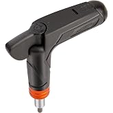 Super B Adjustable T Torque Wrench - 4, 5, 6 NM Includes 3, 4, 5, 6mm Hex and T 25 Tool Bits -1/4 Inch Hex Driver Torque Wrench- Bicycle Maintenance Tool for Road &amp; Mountain Bikes (TB-TW51)
