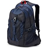 Fyvola Hiking Travel Backpack Daypacks for Men and Women, 35L, Blue | Lightweight Waterproof Laptop Backpack Outdoor Camping Backpack Hiking Daypack for Travel, Trekking, Work