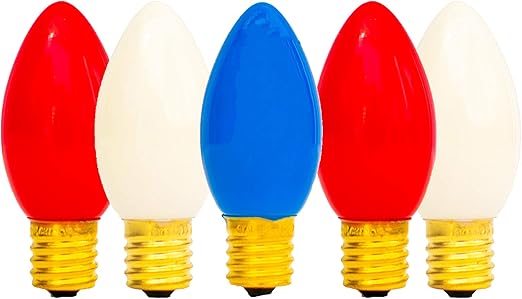 Amazon Com Est Lee Display L D 1902 4th Of July Christmas Light