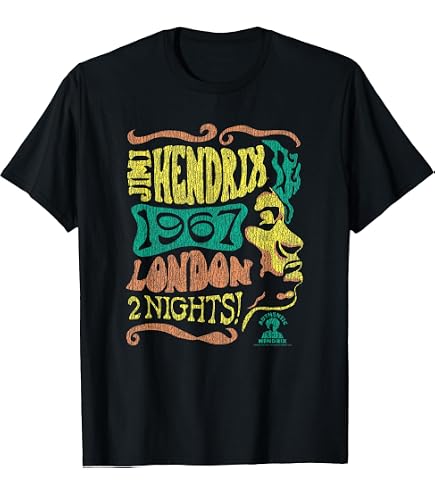 Amazon.com: Jimi Hendrix Pop Art 'Scuse me While I Kiss The Sky T