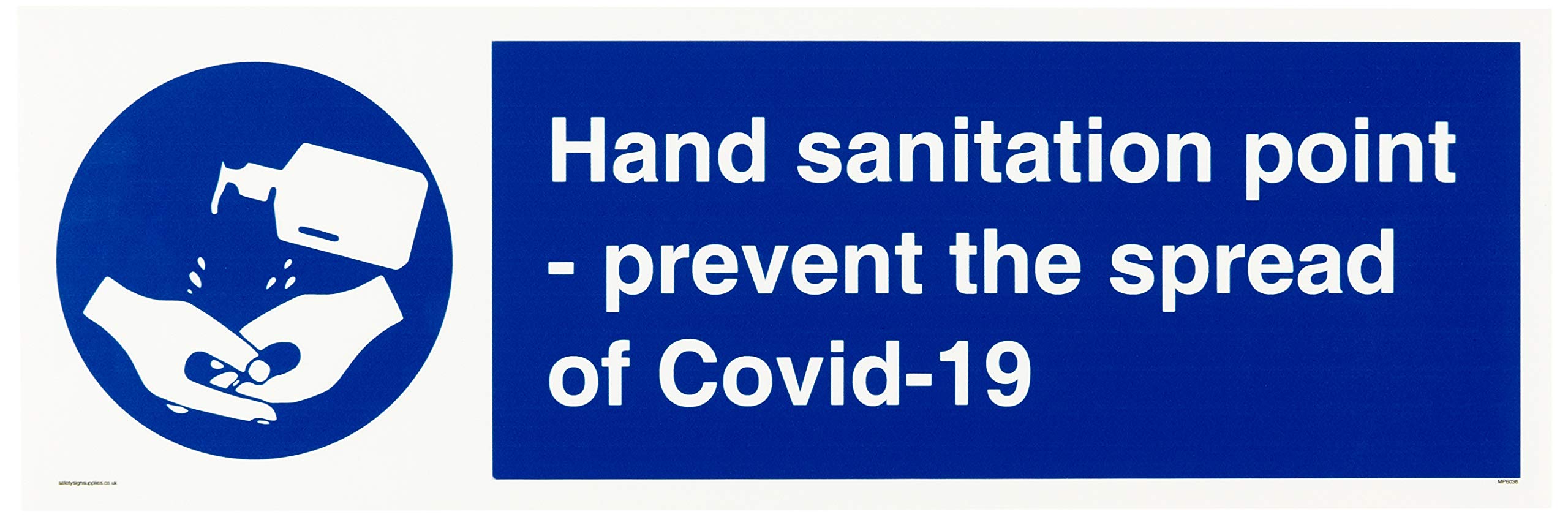 Hand sanitation point - prevent the spread of Covid-19