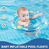 CYCFMYYLY Baby Swimming Ring with Safety Seat 6-36 Months 53cm view 6