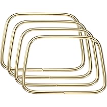 Creation Porte Cle QUARKZMAN Connecteur De Sac En Métal Avec Anneau En D, 8 Pièces, Boucle De Suspensions De Sac à Main De 28 Mm Avec Vis Pour La Création De Sacs