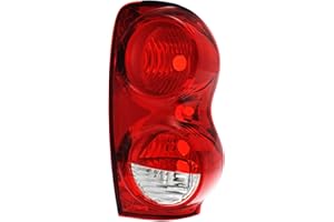 Evan Fischer Passenger Side Tail Light Lamp Compatible With 2004-2009 Dodge Durango Lens and Housing