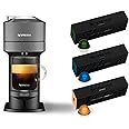 Nespresso Vertuo Next Coffee and Espresso Machine by De'Longhi, Dark Grey, Compact, One Touch to Brew, Single-Serve Coffee Maker and Espresso Machine