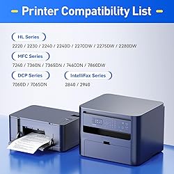 TN450 Black Toner Cartridge 2-Pack Replacement