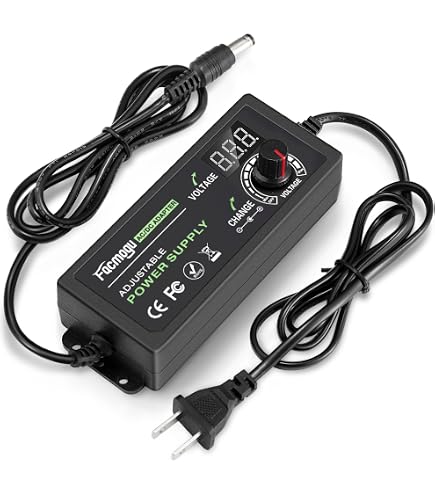 Amazon.com: 60W Power Supply Adjustable DC 3V ~ 12V 5A, Variable