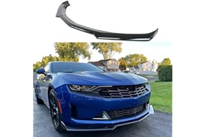 Neopaftu Front Lip Compatible with Chevy Camaro 2016-2021 SS /2019-2021 LS LT RS Front Splitter (Gloss Black)