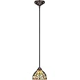 Quoizel Kami 1-Light Vintage Bronze Mini Pendant Light