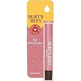Burt's Bees Shimmer Lip Tint, Tinted Lip Balm Stick, Moisturizing for All Day Hydration with Natural Glowy Pigmented Finish &
