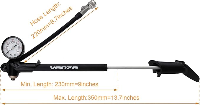 venzo digital shock pump