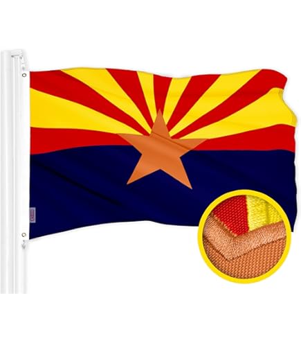 ⭐*y様 ARIZONA FREEDOM Amazon.com : FLAGBURG Arizona State Flag 5x8 FT, Large AZ
