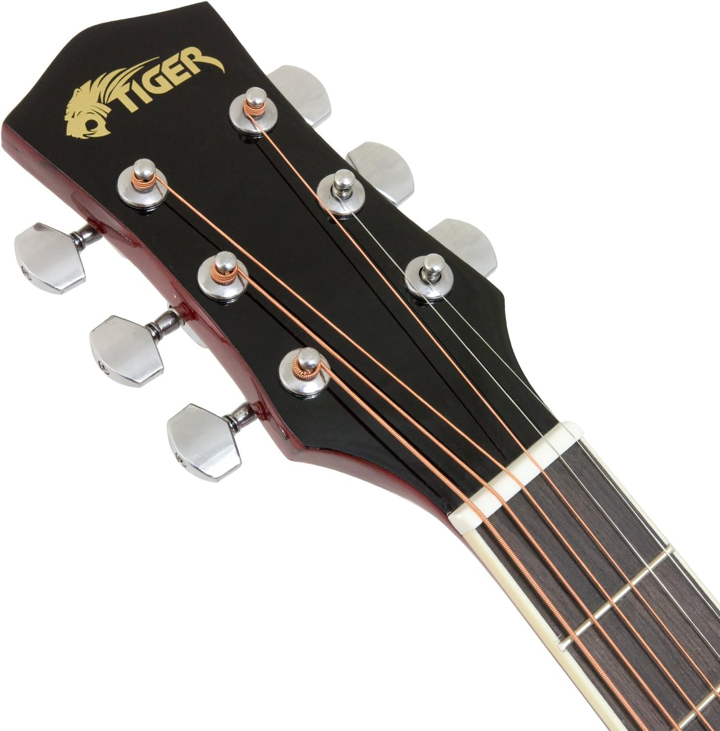 Tiger Beginners Acoustic Guitar Package Natural Guitars ...