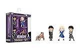 Wednesday 2.5" 4-Pack Die-Cast Figures, Toys for