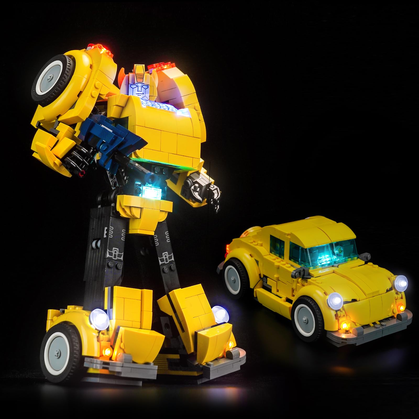 Light Kit for Lego Bumblebee, Lighting Set for Lego 10338 Icons Bumblebee Set - Not Include Models, Just Light Kit — image 1