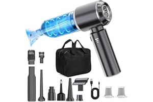 Car Vacuum Cleaner High Power Cordless, Wireless Handheld Vacuum with 3 Gear Adjustment,23000PA Brushless Motor Mini Vacuum, 