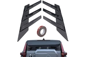 Side Wing Trim Cover | Automotive Exterior Louvers Accessories | Automobile Exterior Deflector Accessories, Vehicle Window Re