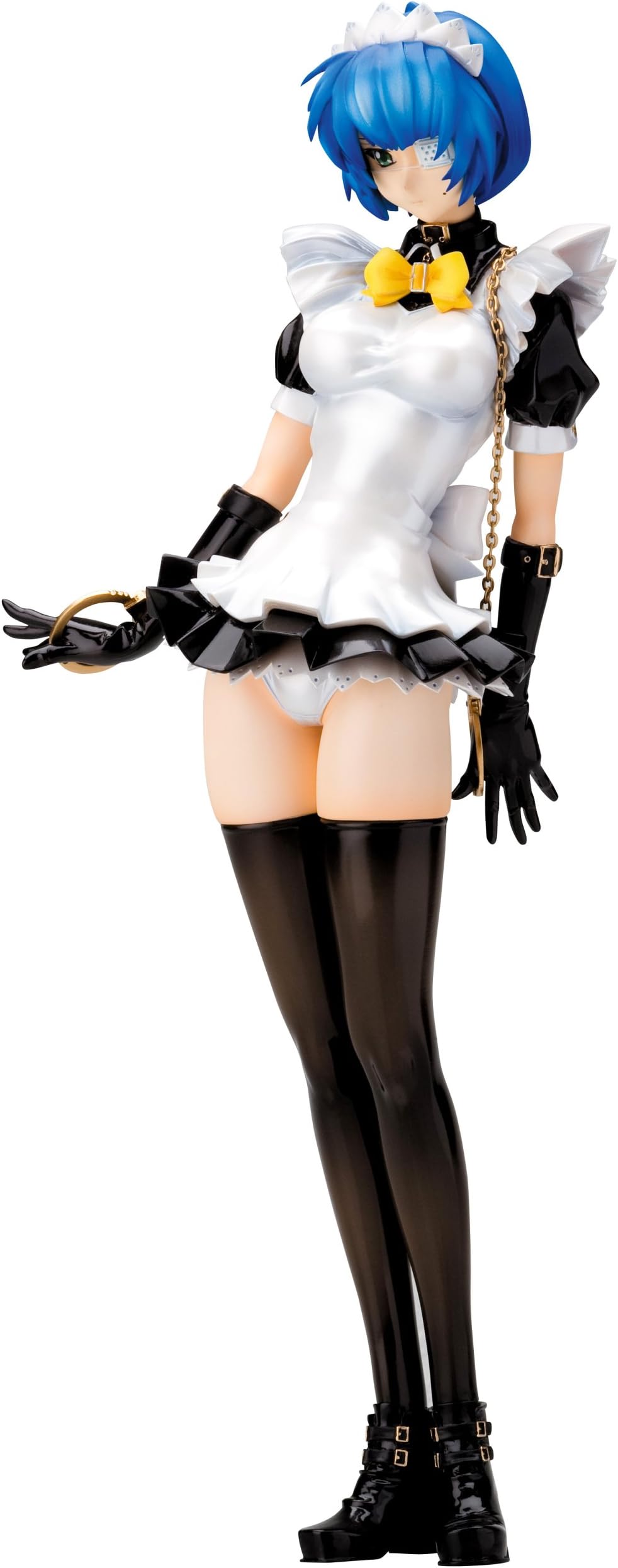 Ryomou Shimei Black Maid Outfit Cerberus Version 1/7 Scale PVC Figure by Ikki Tousen