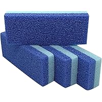 Maryton Foot Pumice Stone for Feet Hard Skin Callus Remover and Scrubber (Pack of 4) (Blue)