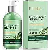 Rosemary Shampoo for Hair Growth: Thickening & Regrowth Formula for Women & Men - Rosemary Mint Strengthening Shampoo with Tea Tree Oil Biotin for Thinning & Loss Hair & Dry Damaged Care