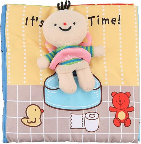 Amazon Co Jp 布えほん ベビー用ブック 布材質 幼児教育 破れない 無毒無臭 早期教育 英語 子供用 本 出産祝い 新年 ギフト トイレ ベビー マタニティ