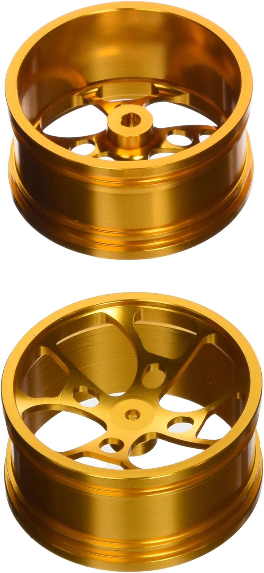 Iron Track Atomik RC Alloy Wheel Set for Iron Track Tyronno 4WD RC Short Course Truck Vehicle, 2-Piece