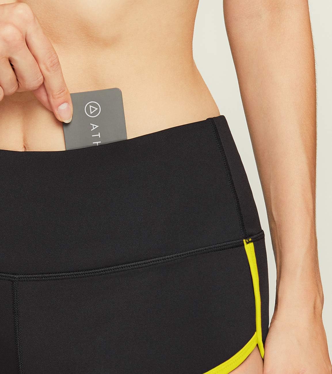 ATHLIO 1 or 3 Pack Women's Workout Booty Shorts, Athletic 4-Way Stretch Yoga Shorts, Gym Shorts w Hidden Pocket: Sports & Outdoors