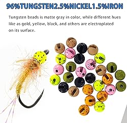 Aventik Mottled Tactical Slotted Tungsten Beads
