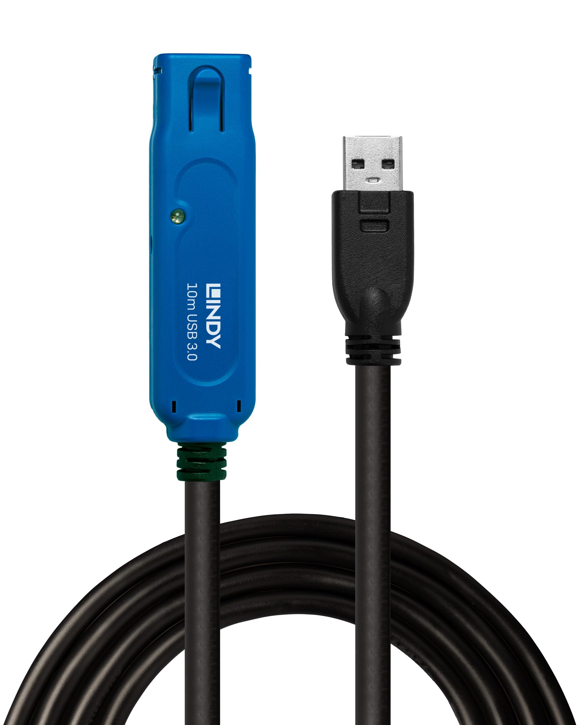 Lindy 10m USB 3.0 Active Extension Cable Pro, Long Distance Repeater, Extends USB devices, PCs, Laptops, Xbox, PS4, PS5, VR Headset, Printer, Scanner, Webcam, Interactive Whiteboards. โ image 1