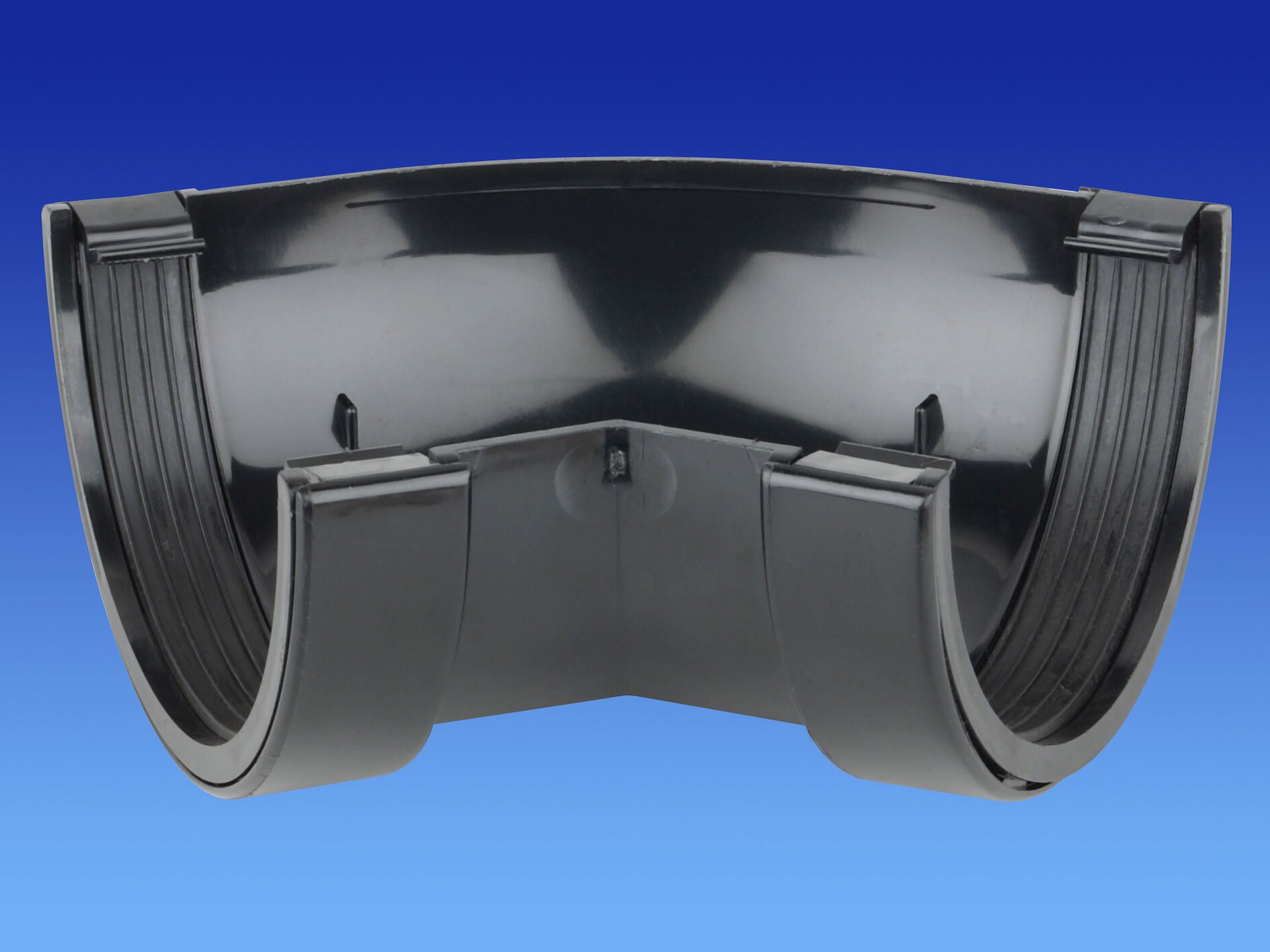 5T504 OSMA Superline 135 deg gutter angle BLACK