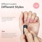 Modelones Gel Nail Polish Set 6 Colors Nude Pink Milky White Jelly view 5