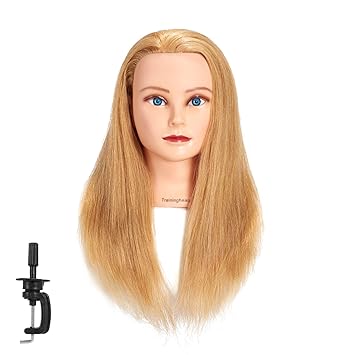 100 human hair mannequin head amazon