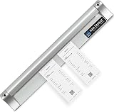 San Jamar CK6524A Aluminum Slide Check Rack 24" Length x 3/4" Width x 2" Height view 3