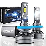 Fahren H11/H9/H8 LED Headlight Bulbs, 60W 10000 Lumens Super Bright LED Headlights Conversion Kit 6500K Cool White IP68 Water