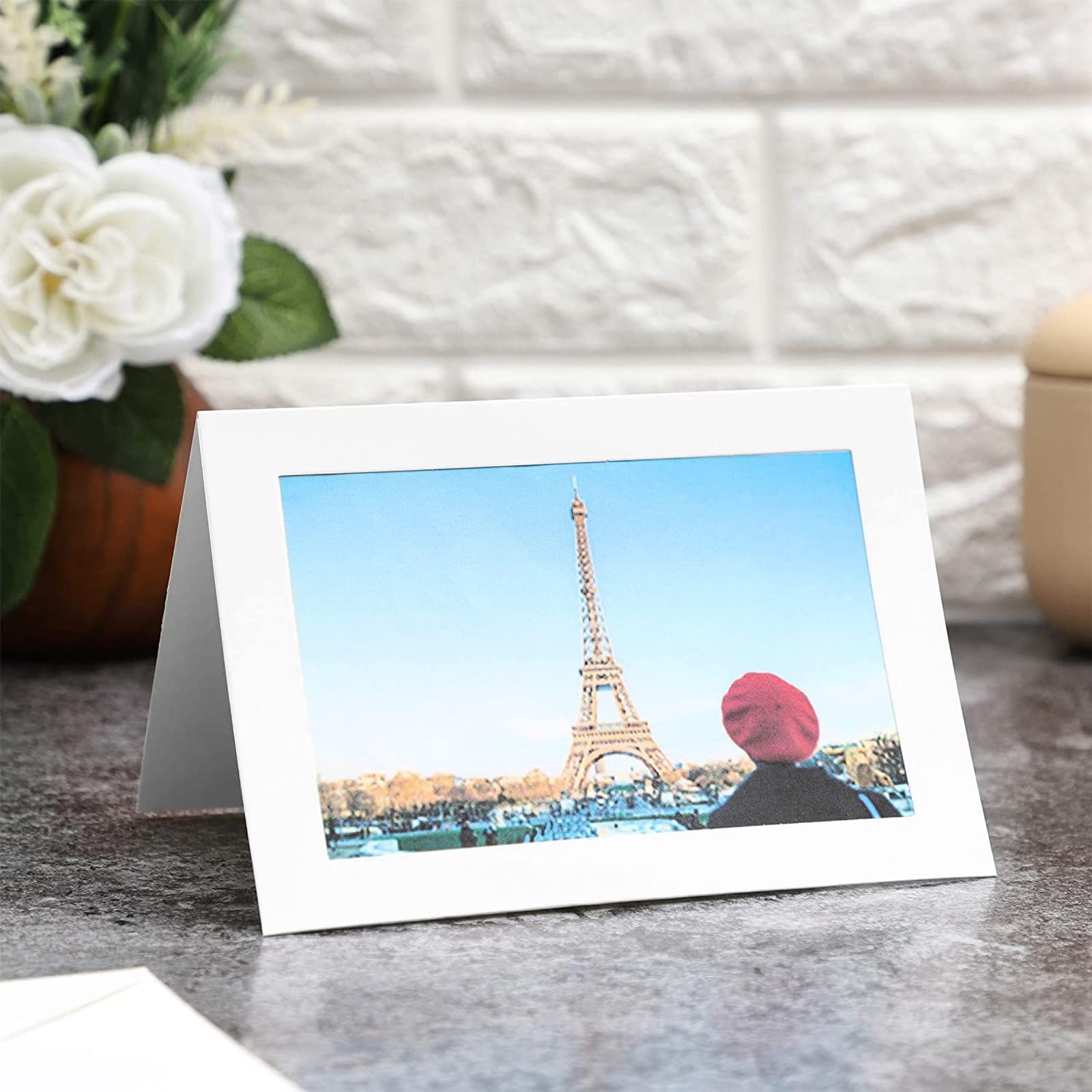 Mua Best Paper Greetings 48 Pack Photo Frame Cards with Envelopes 4x6 ...