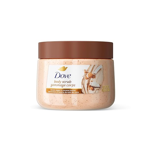 DOVE BROWN SUGAR AND COCONUT BUTTER BODY SCRUB...