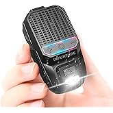 INFURTURE Wearable Bluetooth Speaker Clip on Speaker with RGB/Flashlight Shower Speake Built-in Noise Reduction Mic, Bathroom Speakers for Hands-Free Music/Calls-for Work/Riding/Outdoor, Ideal Gifts