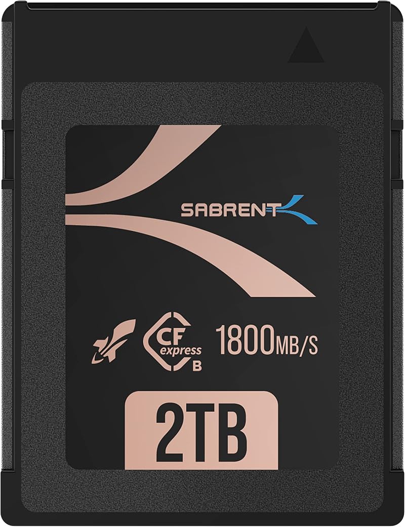 SABRENT Rocket CFX Pro CFexpress Type B 2TB Memory Card R1800MB/s W1700MB/s